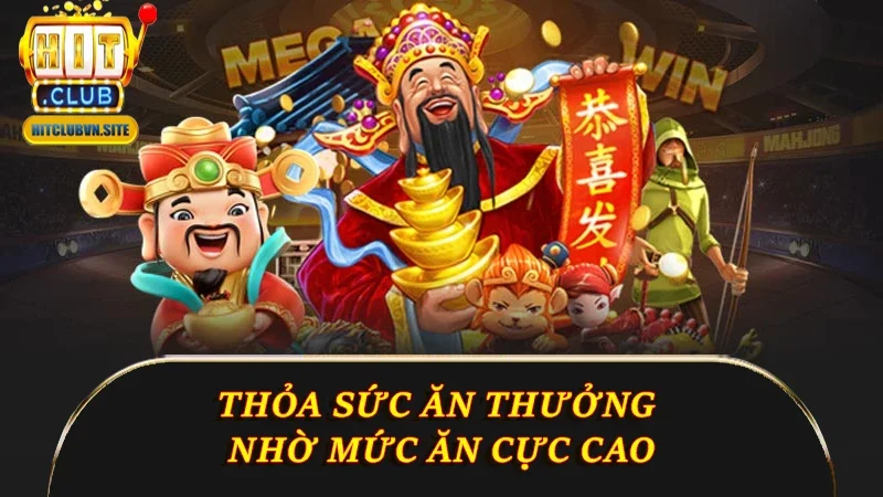 Thỏa sức ăn thưởng nhờ mức ăn cực cao